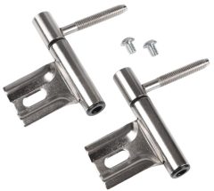 Starx insteekpaumelle voor polynorm kozijn vernikkeld 74.5 x 14 mm