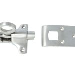 Raamknip messing vernikkeld