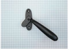 Raamboom ijzer zwart rechts