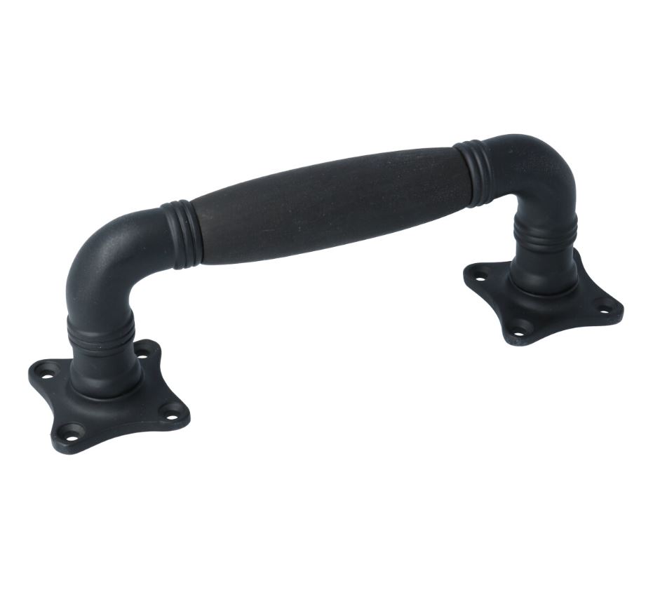 Deurgreep Timeless MG1934C mat zwart/Ebbenhout