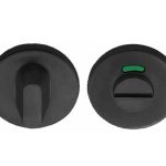 WC-Sluiting Rond PVD Gunmetal