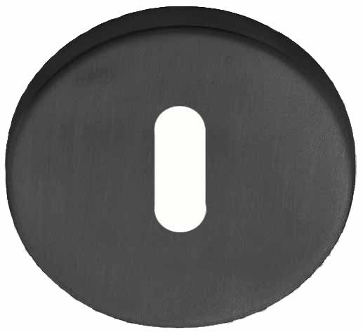 Sleutelplaatje Rond 52 mm PVD Gunmetal