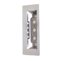 Mauer Sluitplaat 145 loop/BAD met magneet Ls/Rs t.b.v stalen kozijn