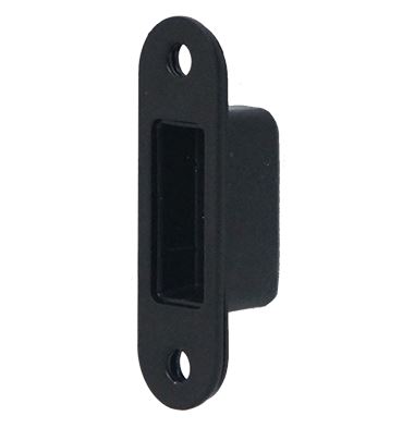 Mauer Sluitplaat 145 Loop en BAD/WC met magneet Ls/Rs zwart