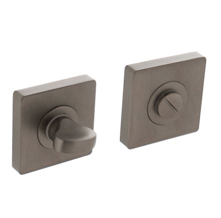 Intersteel wc-sluiting 8 mm vierkant 55x55x10mm antraciet grijs