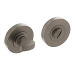 Intersteel wc-sluiting 8mm verdekt met nokken ø52x10mm antraciet grijs