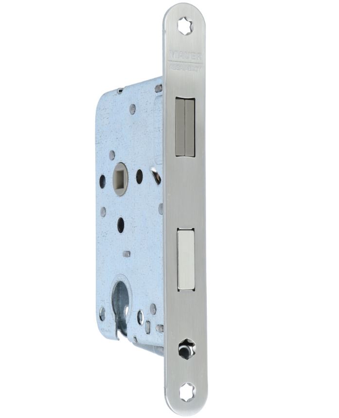 Mauer Magneet Cilinder PC55 Dag en Nachtslot 1545 Met rvs Voorplaat