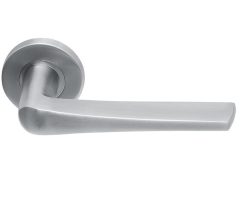 Deurklink Basis Wig massief rvs