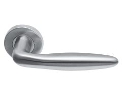 Deurklink Sigaar model massief rvs