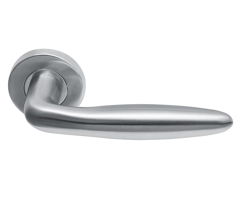 Deurklink Sigaar model massief rvs