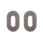 Nuda sleutelplaatjes 26×42 mm mat chroom