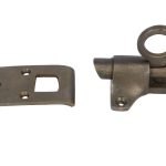 Raamknip messing verbronsd