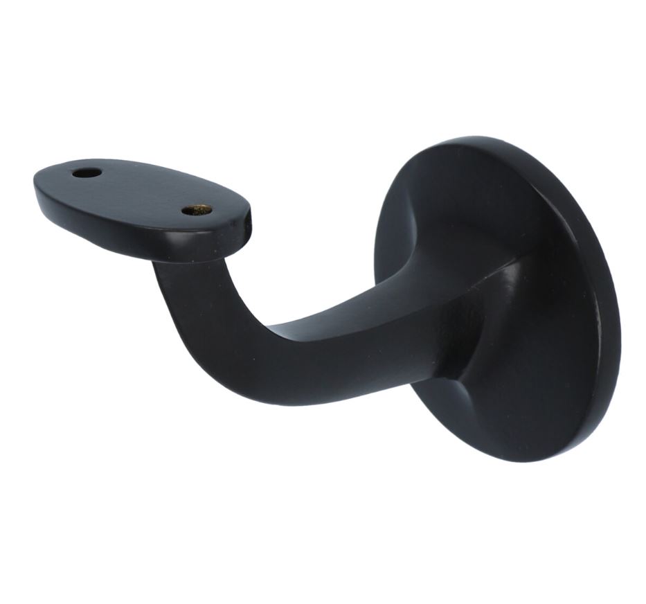 Leuninghouder Blind Vlak Zadel zwart