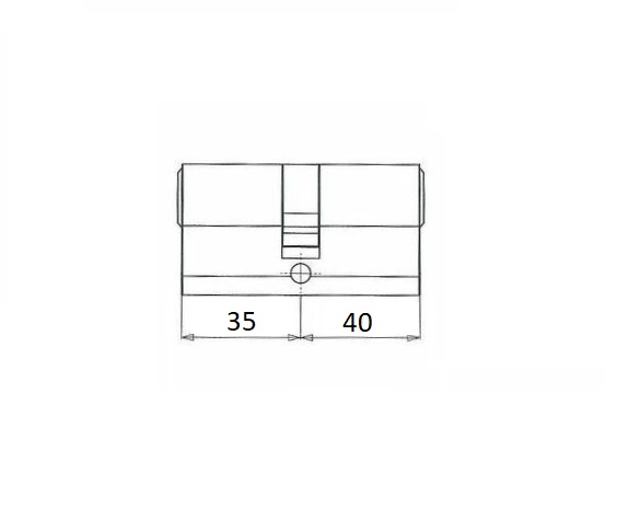 Veiligheidscilinder 35/40 Iseo F6 Extra S SKG3 - Afbeelding 3