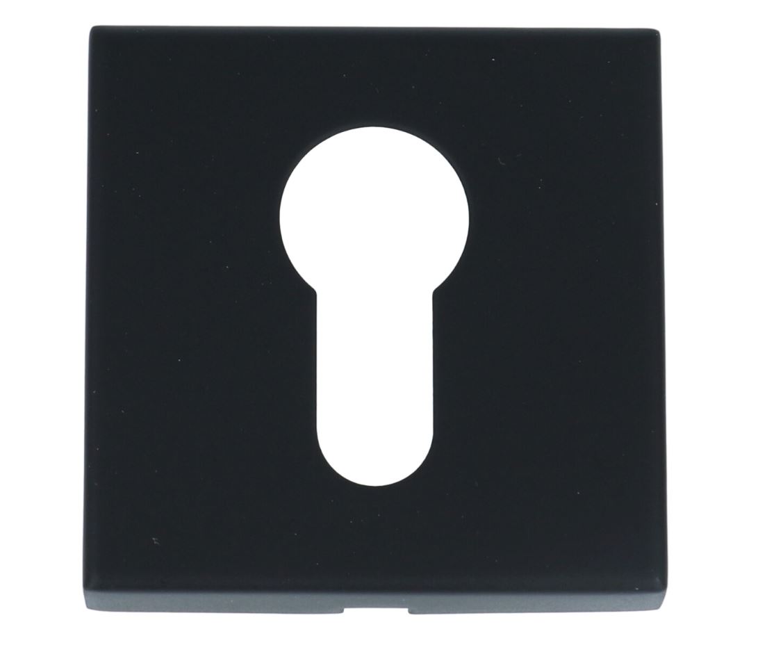 PC-Plaatje Vierkant 53x53x10 mat zwart