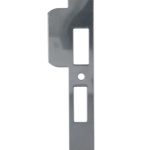 Mauer Sluitplaat 328 Afgerond DIN Rechts rvs