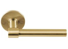 Enkele deurklink PIET BOON PBL15XL/50 PVD mat Goud