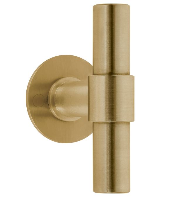 Voordeurknop Vast PIET BOON PBT100V PVD mat Goud