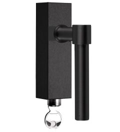 Draaikiepgarnituur PIET BOON PBL15-DKLOCK PVD mat zwart