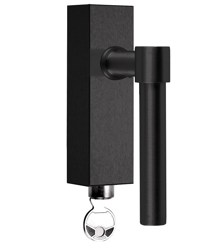 Draaikiepgarnituur PIET BOON PBL15-DKLOCK PVD mat zwart