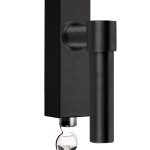 Draaikiepgarnituur PIET BOON PBL20-DKLOCK PVD mat zwart