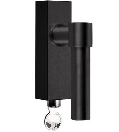 Draaikiepgarnituur PIET BOON PBL20-DKLOCK PVD mat zwart