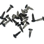 20 Houtschroeven Timeless 3,5x12 zwart