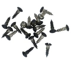 20 Houtschroeven Timeless 3,5x12 zwart