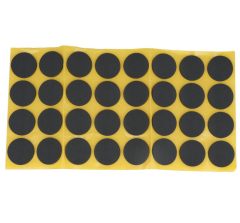 32 Zelfklevende Antislip Voetjes Ø 26 mm X 2,5 mm zwart