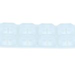 8 Zelfklevende Voetjes PU Transparant 18 X 18 X 7,5 mm