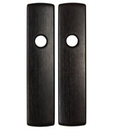 AXA Curve Klik Schild Blind Aluminium zwart