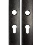 AXA Curve Klik Schild PC55 Aluminium zwart