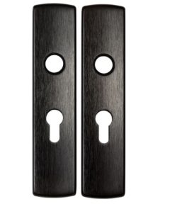 AXA Curve Klik Schild PC55 Aluminium zwart