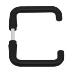 AXA Deurklink Sabel Aluminium zwart