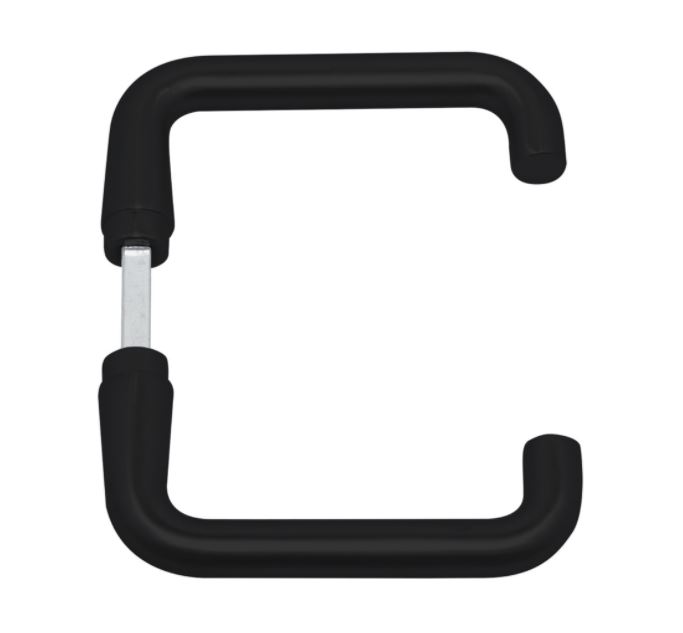 AXA Deurklink Sabel Aluminium zwart