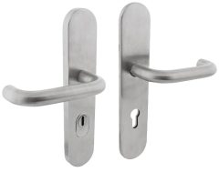 Veiligheidsbeslag PC72 met kerntrek beveiliging kruk/kruk SKG3 rvs