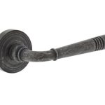 Intersteel deurklink Helena op rozet oud grijs