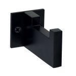 Haak SLIM Aluminium zwart