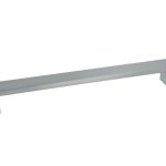 Greep Recht rvs-look 192 mm