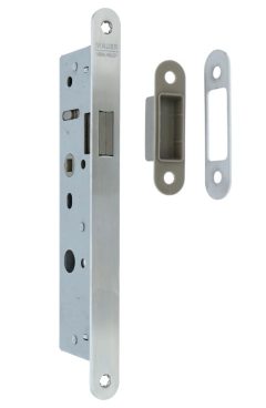 Mauer Magneet Smal Loopslot 4445 F 35 mm rvs Voorplaat