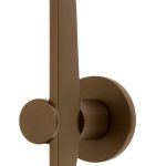 Voordeurknop Vast TENSE BB200VB Links brons