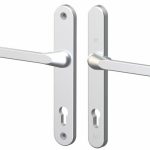 S2 veiligheidsbeslag PC92 Aluminium Buiten/Binnen Vlak SKG2