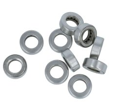 10 Lagers voor scharnieren rvs 89x89x3 mm