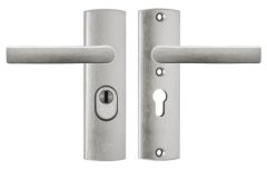 Axa Curve Plus rvs-Look PC55 Kortschild Veiligheidsbeslag met kerntrekbeveiliging SKG3