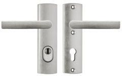 Axa Curve Plus rvs-Look PC72 Kortschild Veiligheidsbeslag met kerntrekbeveiliging SKG3