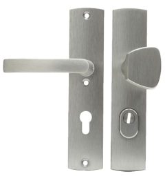 Axa Curve Plus rvs-Look PC72 Veiligheidsbeslag Greep/kruk met kerntrekbeveiliging SKG3