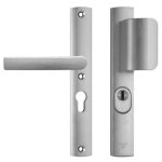 AXA Curve Smal veiligheidsbeslag PC55 met Kerntrek beveiliging Greep/Kruk SKG3