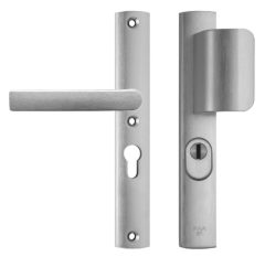 AXA Curve Smal veiligheidsbeslag PC55 met Kerntrek beveiliging Greep/Kruk SKG3