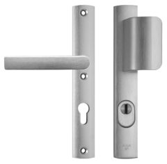 AXA Curve Smal veiligheidsbeslag PC72 met Kerntrek beveiliging Greep/Kruk SKG3