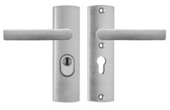 AXA kortschild veiligheidsbeslag PC55 SKG3 met kerntrekbeveiliging kruk/kruk